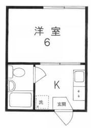 コーポ荏原町の物件間取画像